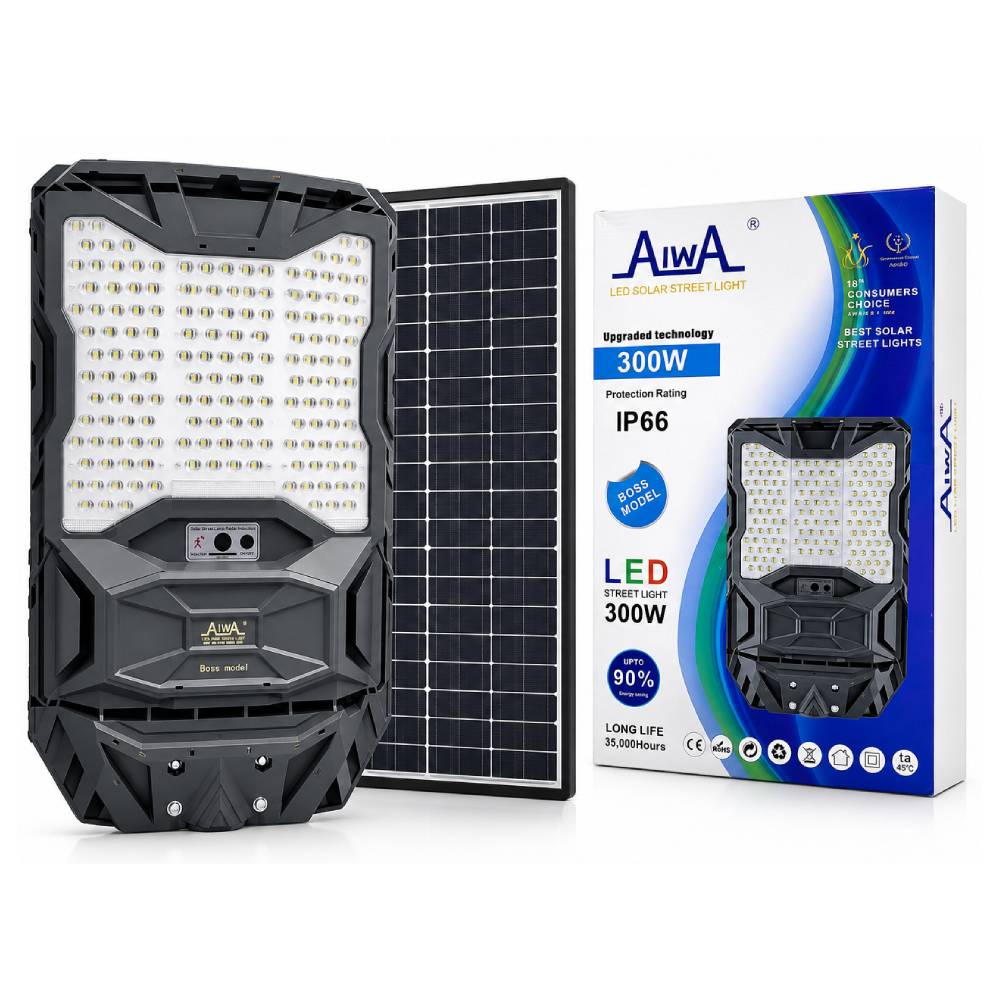 AIWA BOSS 300W SOLAR STREET LIGHT